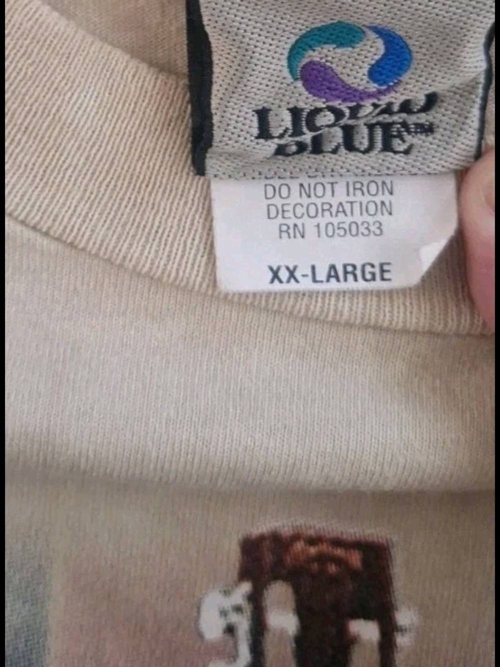 Vintage Willie Nelson Shirt XXL Liquid Blue Tie Dye American Legend Made in USA - Picture 5 of 8
